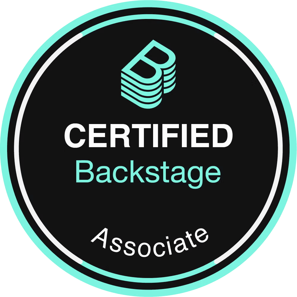 Certified Backstage Associate (CBA) Logo - Voucher & Coupon