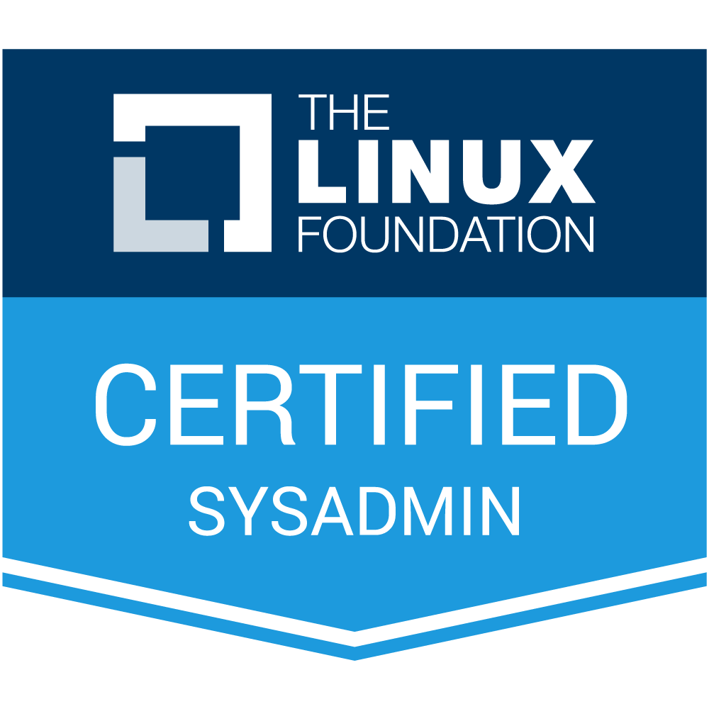 Linux Foundation Certified System Administrator (LFCS) Logo - Voucher & Coupon